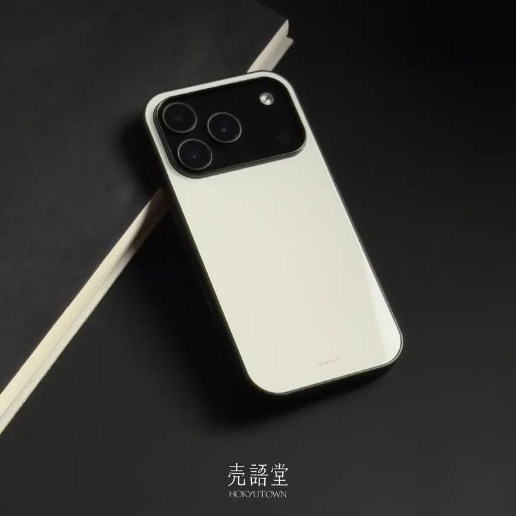 「素雪瓷白」适用于苹果17promax/17pro高级感玻璃小众手机壳17air