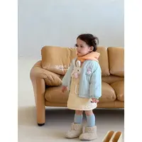釉兮·25冬～卡通外套K2935（汉服童装）蓝色
