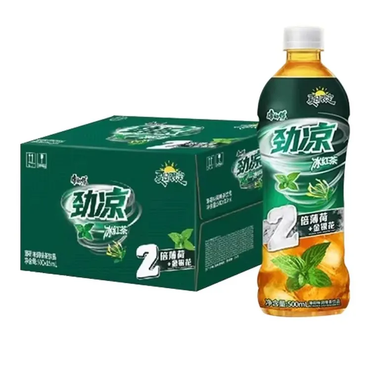 康师傅双倍薄荷劲凉冰红茶夏季解渴清爽解腻即饮饮品