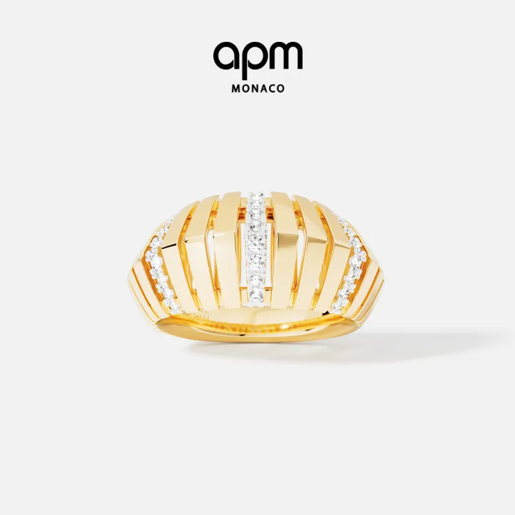APM Monaco 新品Soleil戒指明星同款明星同款饰品对戒氛围感