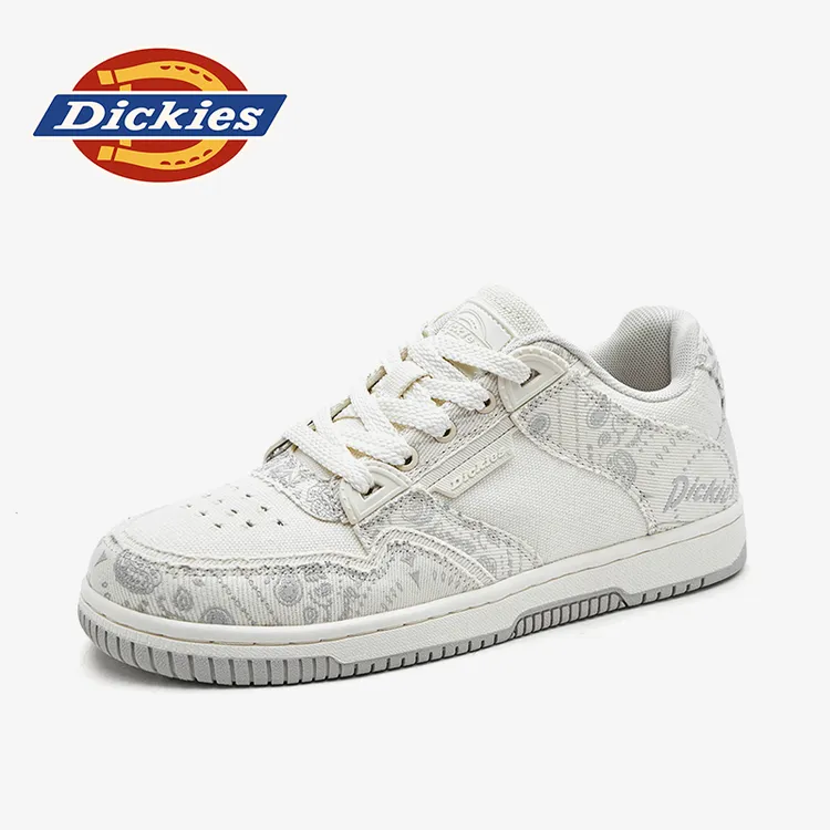 Dickies2025秋季新款百搭时尚休闲板鞋潮流男士透气低帮圆头板鞋