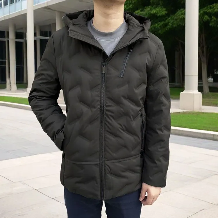 86002意大利箭家冬季新款羽绒服加厚白鸭绒男保暖冬装抗寒外套