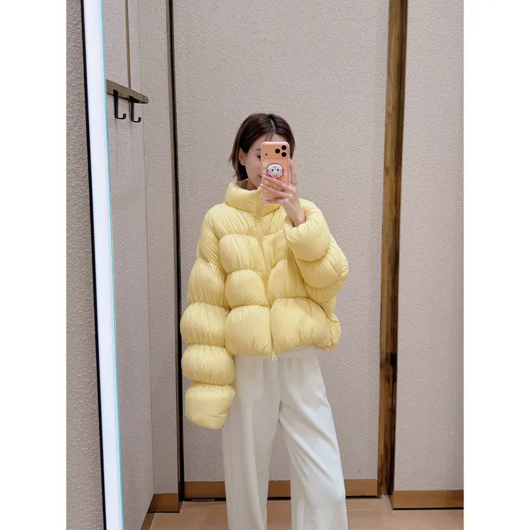 Janie Yee顶奢·泡泡短鹅 95白鹅绒短款羽绒服外套女冬 25A3255