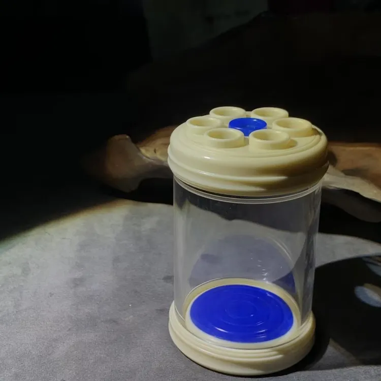 海派沪工工作室制作清心堂监制七孔蝈蝈叫罐 蝈蝈罐