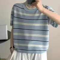 【T恤】夏季高档新款上衣设计感时装女装服装8030[QMYS]Q