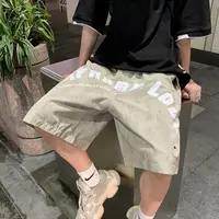 DK62潮牌短裤男夏季裤子韩版ins潮港风宽松百搭运动休闲短