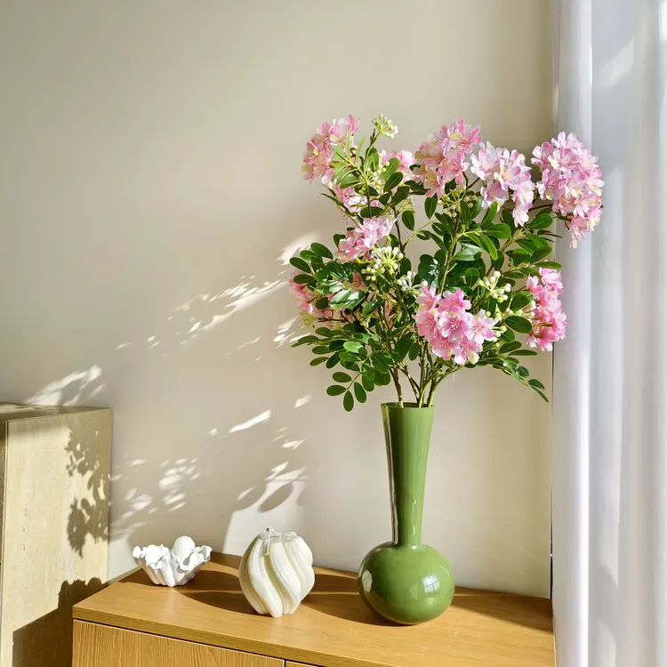 【醉香含笑花】仿真花含笑花槐花高端玄关装饰品高级逼真假花婚房