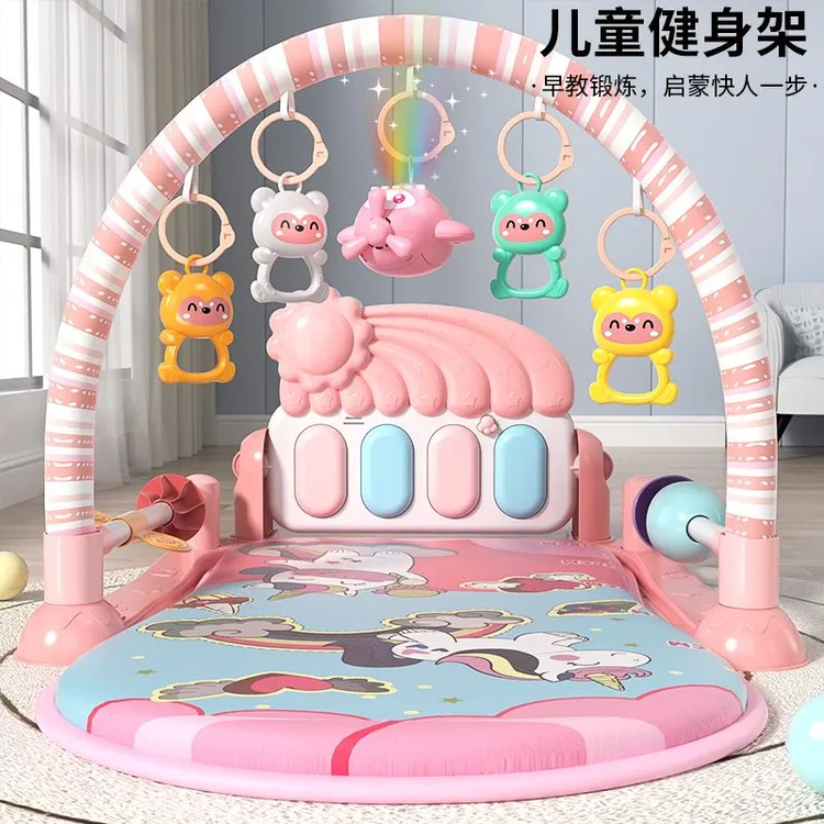 2025年新款脚踏钢琴新生婴儿玩具健身架器早教益智男女3宝宝礼物6