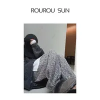 23118早秋款女装简约风束脚卫裤女松紧腰宽松百搭休闲裤潮流