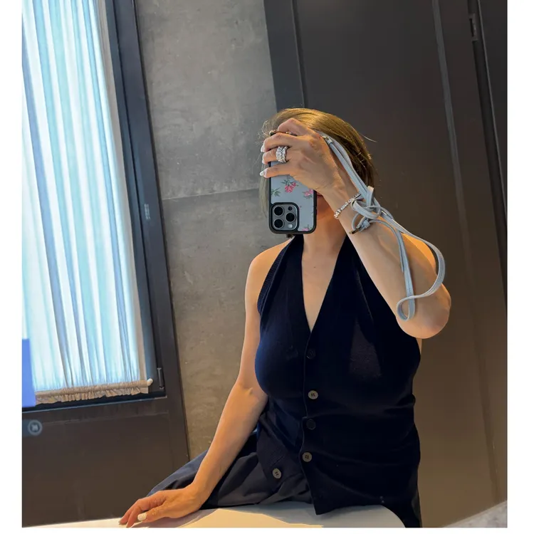 COCOLINDA | 14针羊毛挂脖露背梦露吊带S2000