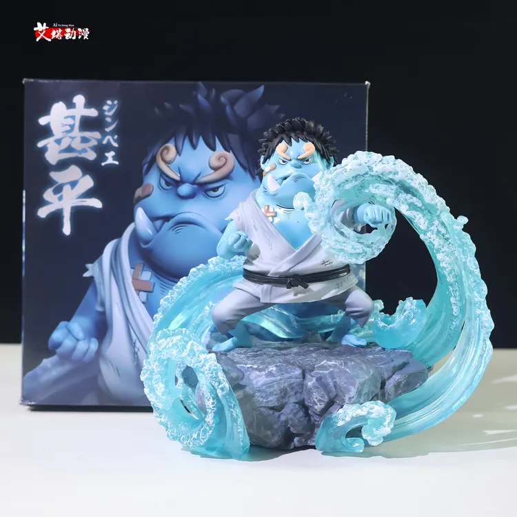 海贼王共鸣系列童年甚平手办模型摆件动漫gk礼物公仔