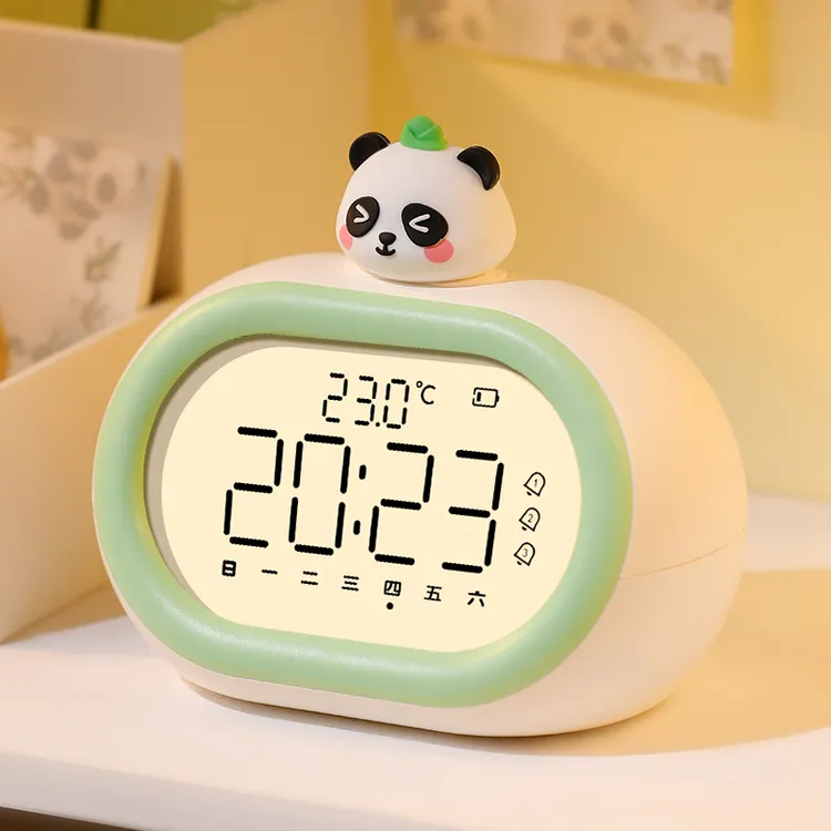 智能闹钟学生专用起床神器2024新款儿童男孩女孩网红电子桌面时钟