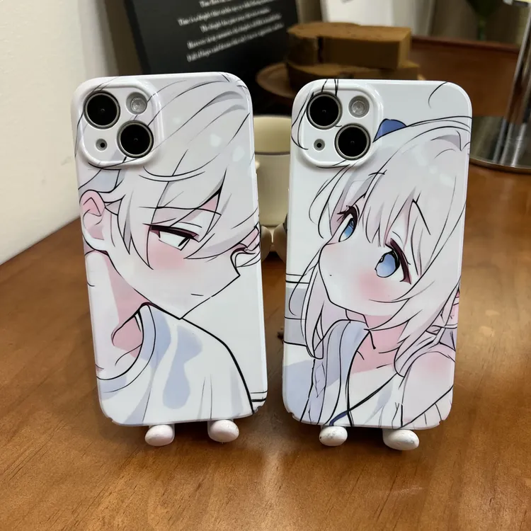 适用苹果17promax全包软菲林手机壳华为vivo小米oppo情侣动漫创意