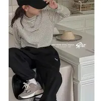 K223儿童条纹打底衫