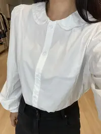 韩国代购.初遇  双层娃娃领衬衫L25090548