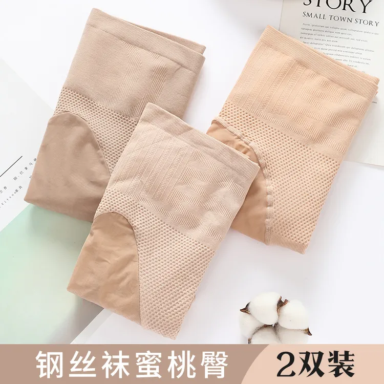 钢丝袜女薄款高腰收腹美肤袜防勾丝春秋款光腿神器肉色打底裤夏季