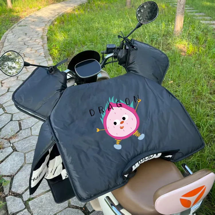 电动车摩托车通用挡风被冬季加绒加厚保暖防寒防风罩2025冬季新款