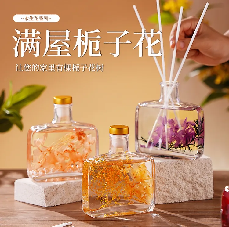 卧室客厅适用栀子花桂花天然植物家用香薰持久留香助眠栀子花香薰