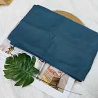 C420 蓝色心电图 14支汉麻刺绣枕套一对 75*48