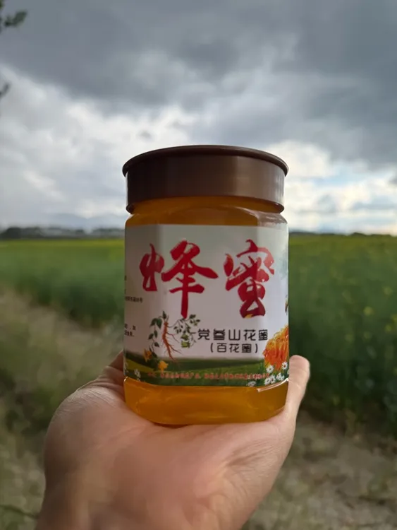新疆伊犁自家党参蜂蜜500克1罐