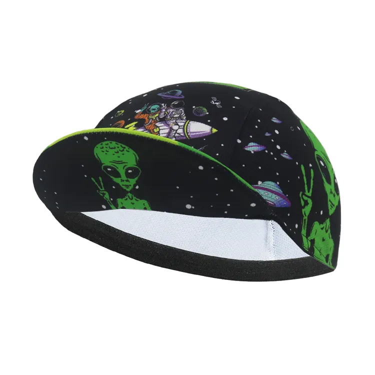 2025新款户外骑行小帽外星人头盔内衬帽夏季防晒轻薄吸汗透气帽子