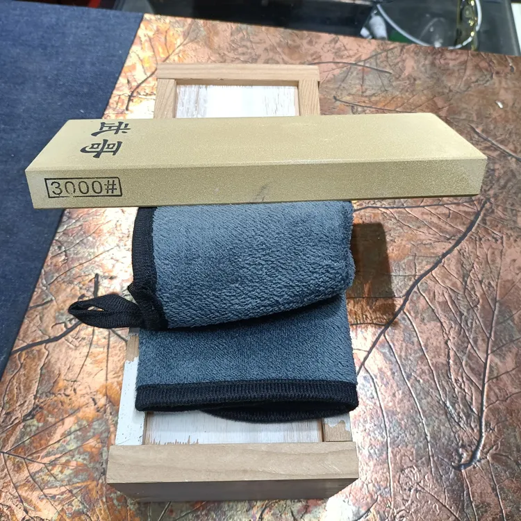 浇筑工艺3000目刚玉磨刀石，取刀锋专用