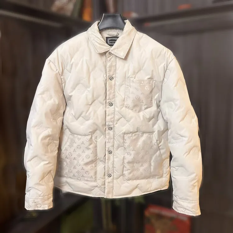 2025时尚衬衫领欧美风保暖外穿英伦设计师百搭秋冬棉服