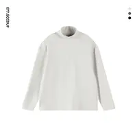GCCDUPE77『暖冬』双面德绒绵羊毛混纺高领简约宽松百搭长袖打底