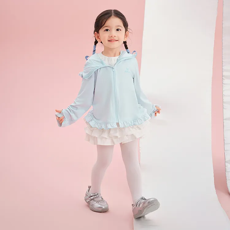 笛莎母婴童装外套夏季新款女孩宝宝洋气儿童森系防晒衣-132523402