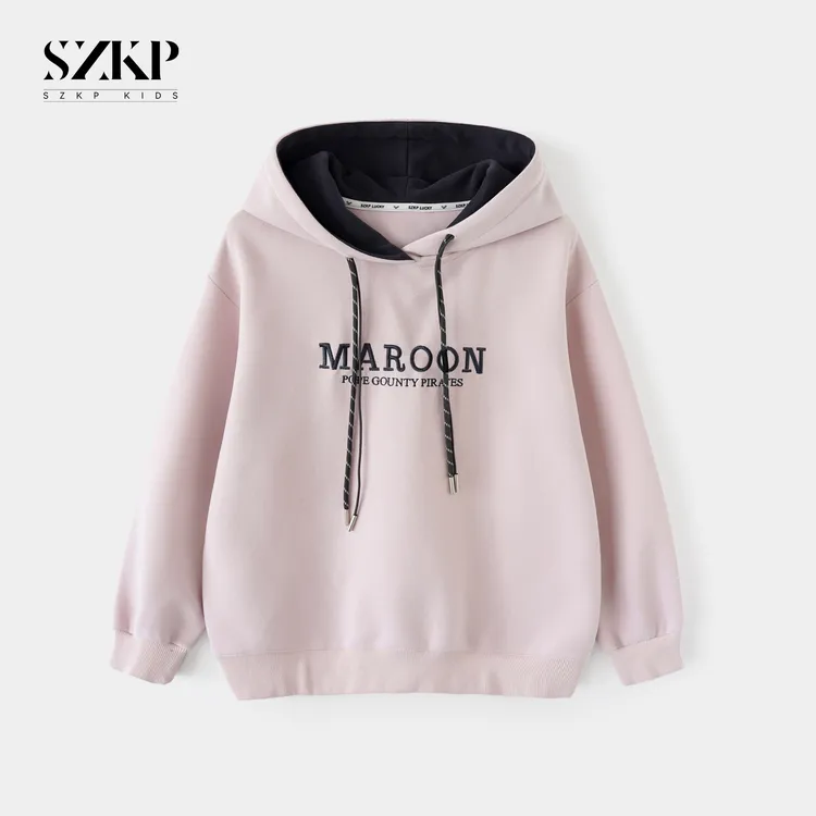 SDZKP秋季新款女童装洋气上衣中大童休闲时尚儿童卫衣BGYQ553035