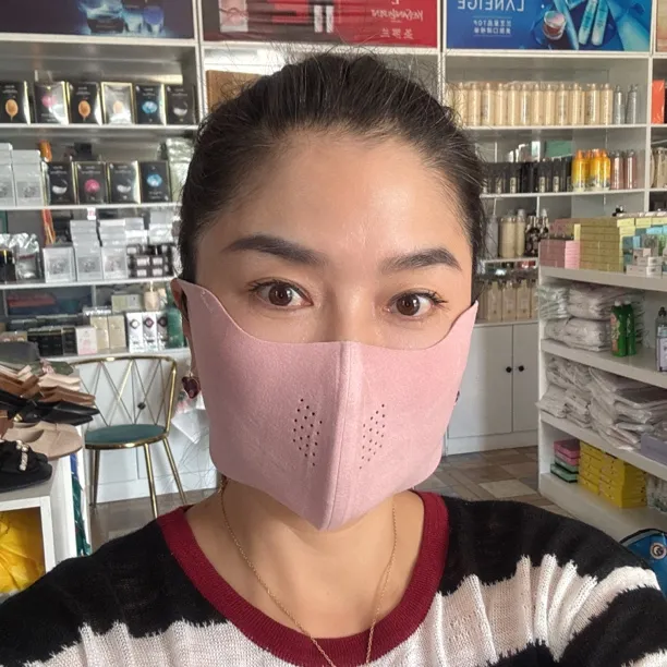 透气成人裸感呼吸口罩秋冬新款防护防尘保暖面罩