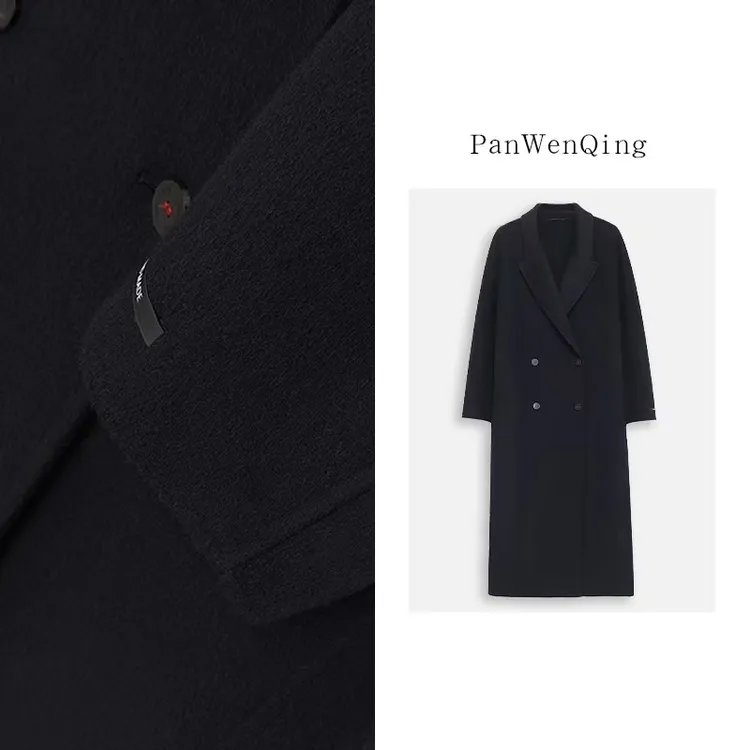 【人生大衣】大衣羊绒外套双排扣戗驳领扩版EZ-25102535-QD