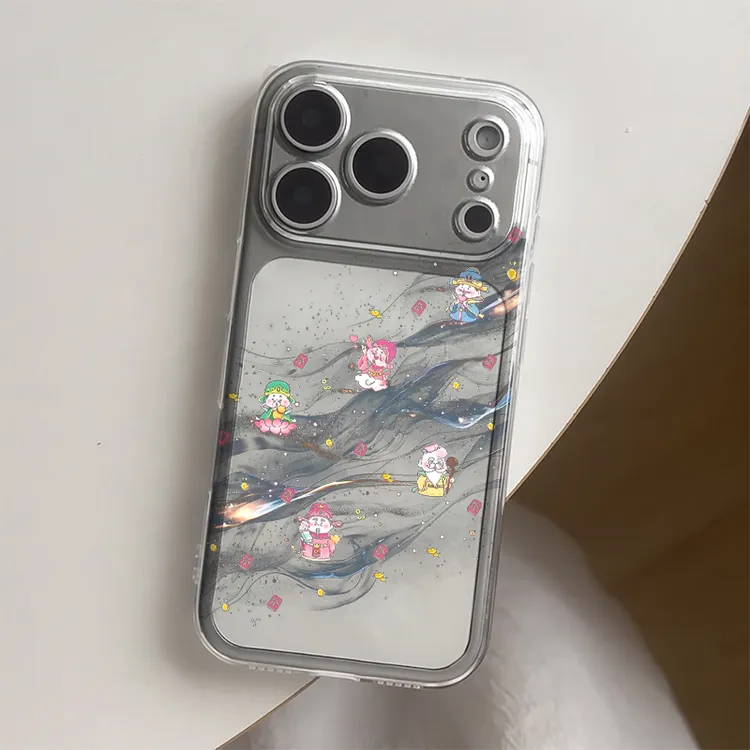 欧克里里五福财神爷适用iPhone17promax手机壳华为vivo小米17oppo