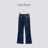 DALI PLUS“高奢限定系列 复古牛仔裤”百搭长裤-D5MM3040