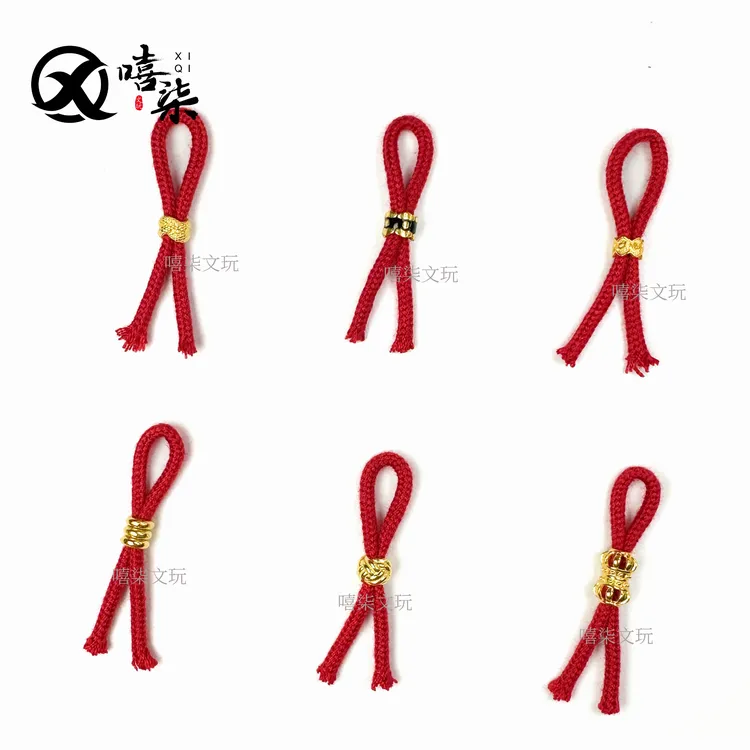 Q410【(质检)18k金经典线束】过双1.5-1.8线 多样性发其一 文玩配饰