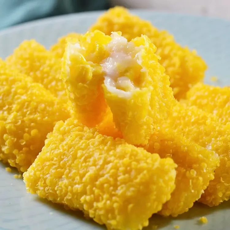 奶酪奶香黄金玉米酥半成品早餐320g10根速冻油炸小吃糕点心甜点