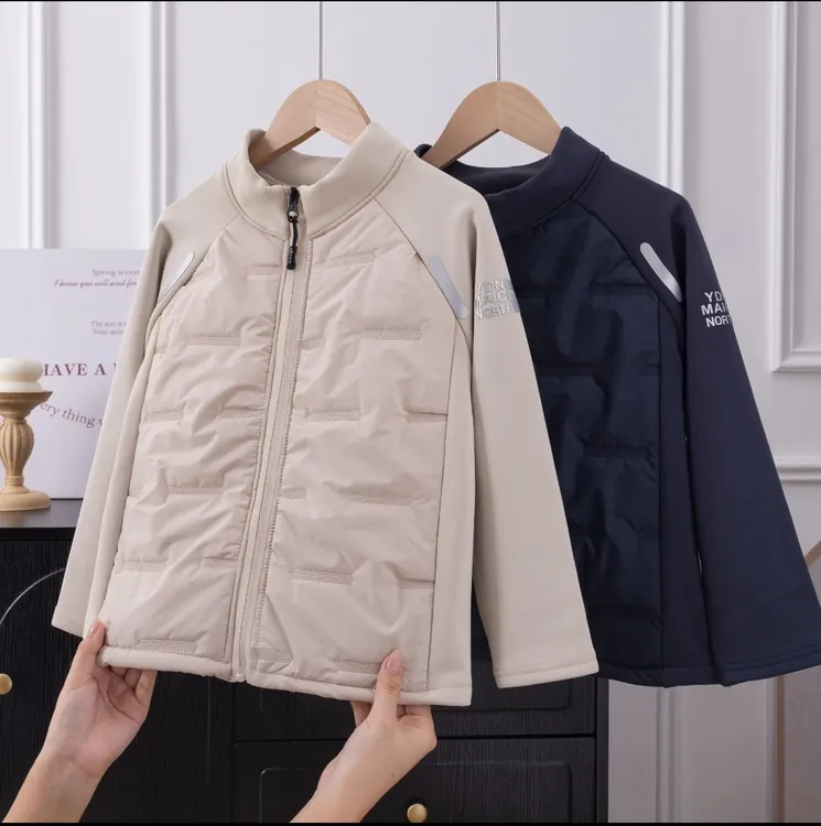 儿童2025新款时尚校服神器童装秋冬季运动防风拉链户外休闲外套S