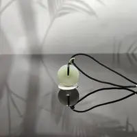 H和田玉平安扣吊坠0122