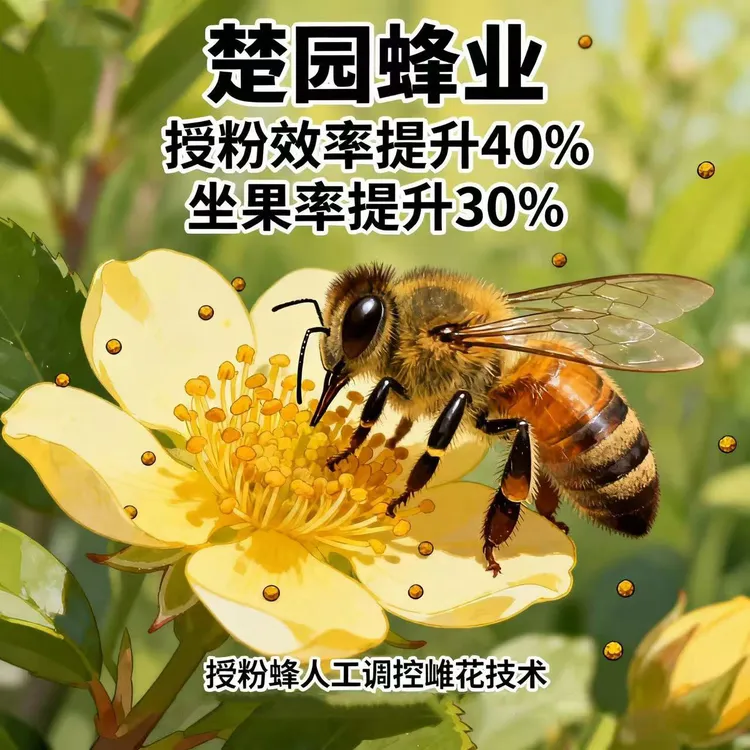 意蜂授粉蜂群意大利蜜蜂笼蜂大棚授粉草莓授粉瓜果蔬菜包邮