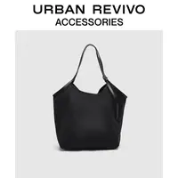 URBAN REVIVO2025秋季新款女士大容量托特单肩包UAYB50176