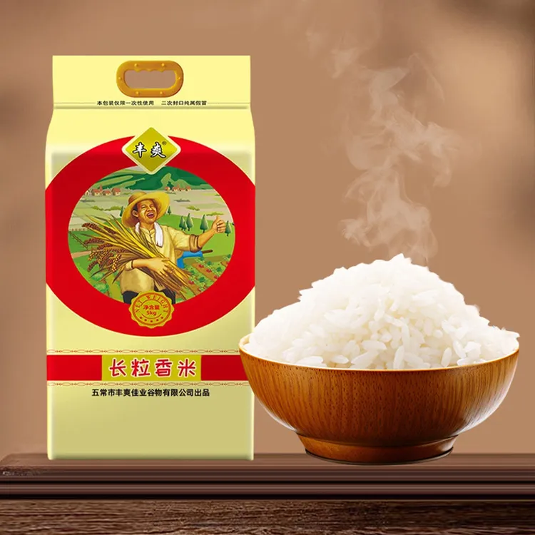 东北大米10斤装东北风光里编织袋五常稻花香烤鱼大米Q弹香甜5kg