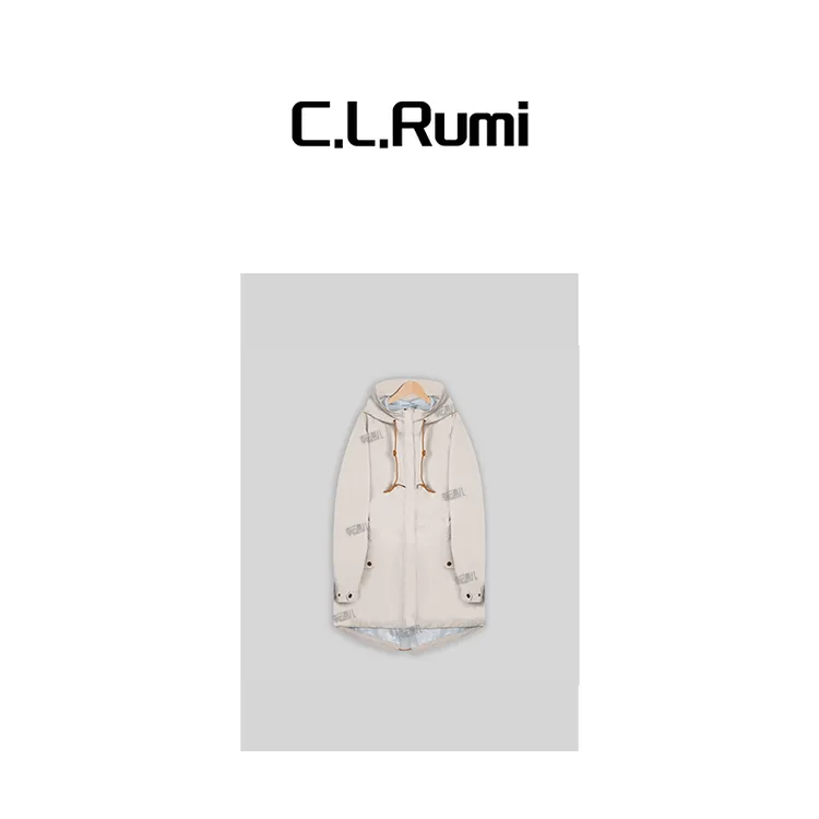 【Rumi精选】“初雨落下“25春薄款休闲户外连帽宽松冲锋衣外套6332wt