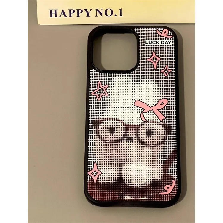 日韩米菲兔kt适用iPhone17系列手机壳苹果14promax可爱15闺蜜少女