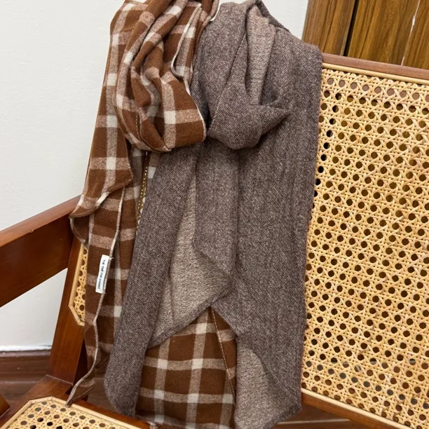 （美拉德小围巾）手感柔软细腻小围巾系脖软糯