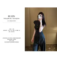 【25RUIJIN】气质休闲夏季淑女时尚休闲风上衣欧若风设计感修身小众