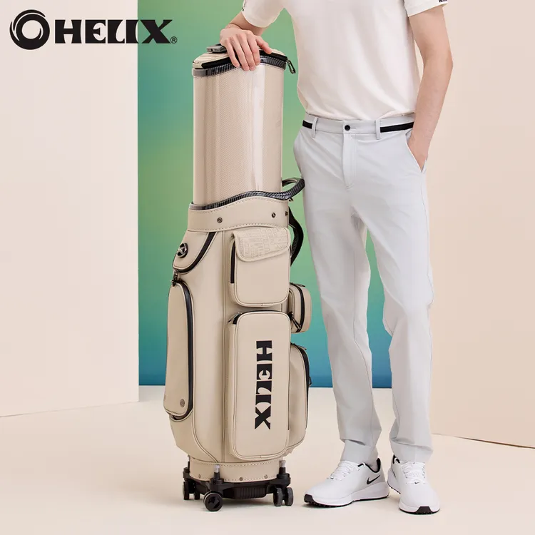 HELIX喜力克斯2025轻奢系列高尔夫球包航空托运包男女士便捷