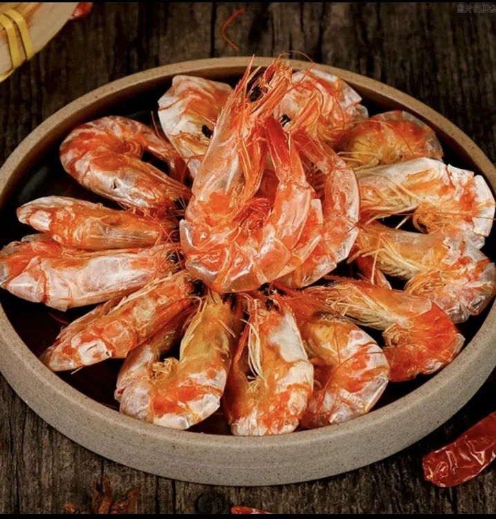 盐田烤虾开袋即食休闲小食品下酒菜对虾虾干碳烤宝宝孕妇海鲜虾干
