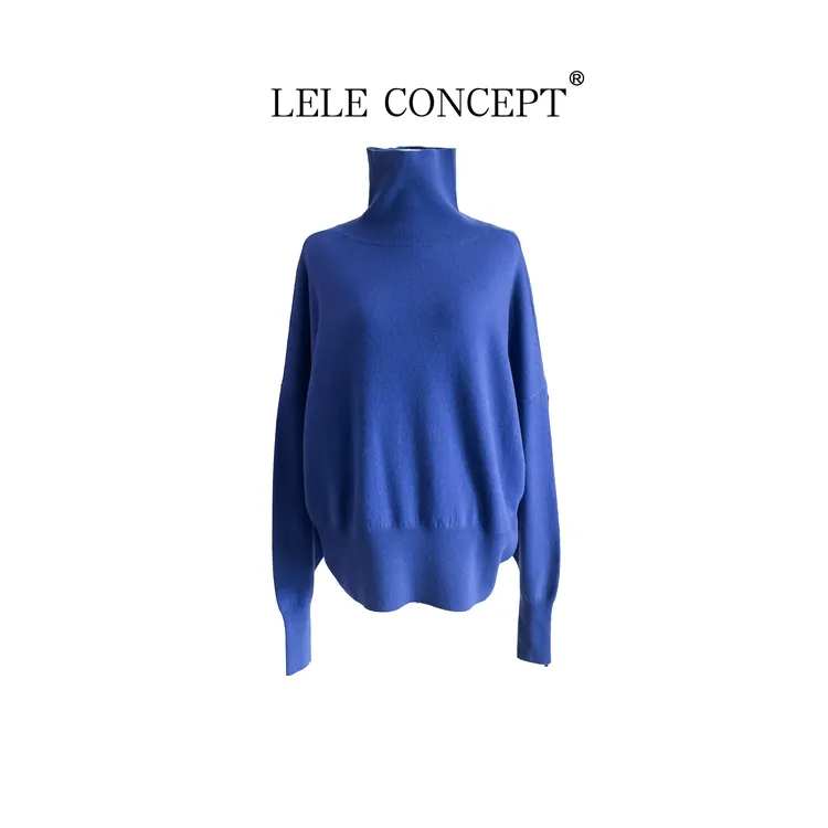 LELE CONCEPT丨【如一】都市色彩感多色高领毛衣FA25D0138Y