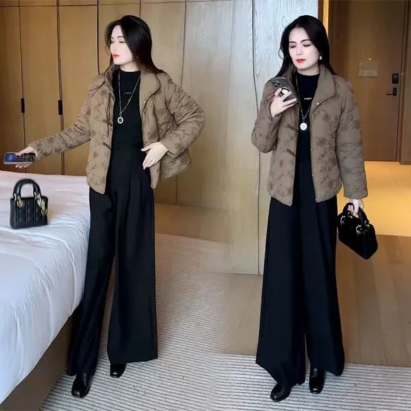 【有运费险】冬季新品穿搭面包服气质显瘦休闲时尚宽松外套143
