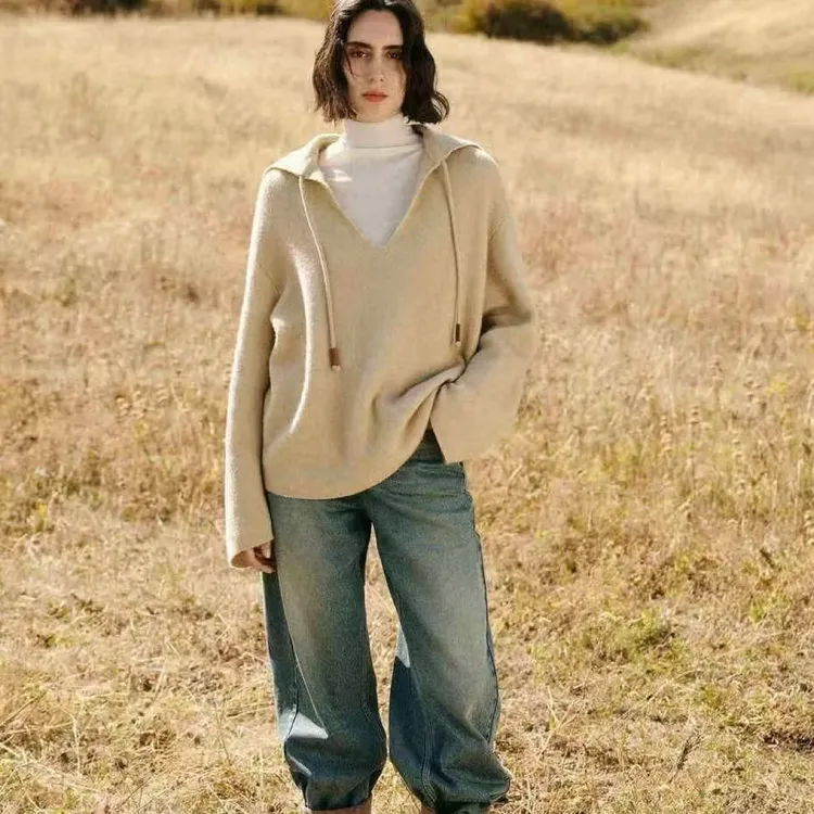 MO毛衣2025冬新品羊毛牦牛绒MBE4SWT002